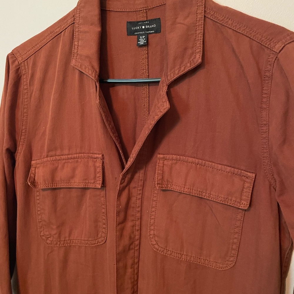 Lucky Brand Terracotta Jumpsuit - Picture 2 of 6